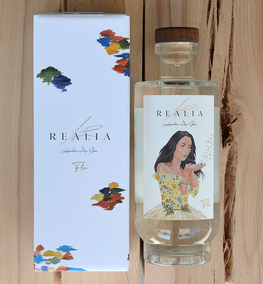 REALIA "Flo'" London Dry Gin 0.7l incl. box